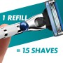 Rakblad Mach3 Turbo 5st