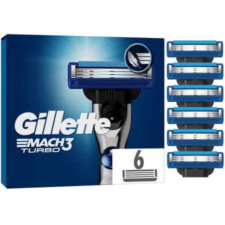 Rakblad Mach3 Turbo 6st