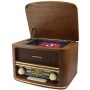 Soundmaster Musik-anläggning CD Radio Bluetooth Retro-design NR961 Trä