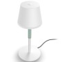 Go Portabel bordslampa Vit/Salviagrön