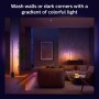 Gradient Signe Golvlampa White and Color Ambiance Svart