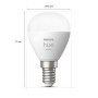 White E14 P45 Klot 470 lm 1-pack
