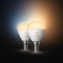 White Ambiance E14 Klot 470 lm 2-pack