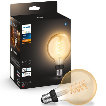 White Filament E27 Globe G93 550 lm