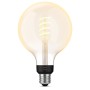 White Ambiance Filament E27 G125 Glob