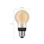 White Ambiance Filament E27 A60 40W