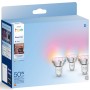 Essential White and color ambiance GU10 50W 345lm 3-pac