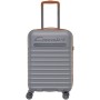 Kabinväska Pasadena Silver/Tan