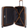 Resväska Pasadena Large Silver/Tan