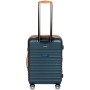 Resväska Pasadena Medium Dark Blue/Tan