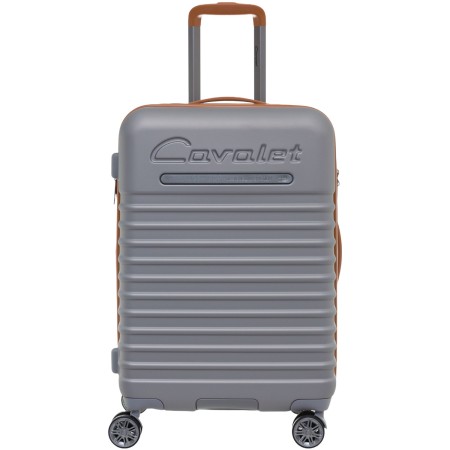 Resväska Pasadena Medium Silver/Tan