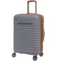Resväska Pasadena Medium Silver/Tan