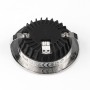 Alice 12V Infälld downlight 2700K IP44 340lm Borstad stål 1-pack