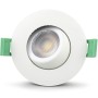 Sanna Dimbar Infälld downlight 3000K/4000K 520lm IP65 3-pack Vit