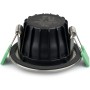 Sanna Dimbar Infälld downlight 3000K/4000K 520lm IP65 3-pack Borstad stål