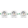 Lisa Dimbar Infälld downlight 3000K 600lm IP65 3-pack Vit
