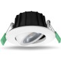 Ellen Infälld downlight Dim-to-Warm 520lm IP65 3-pack Vit