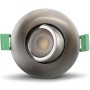 Ellen Infälld downlight Dim-to-Warm 520lm IP65 3-pack Borstad stål