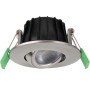Ellen Infälld downlight Dim-to-Warm 520lm IP65 3-pack Borstad stål