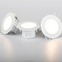 Doris 230V Dimbar downlight spotlight 3000K 400lm IP65 3-pack Vit