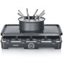 Fondue/Raclette Kombinerad 8pannor 2in1 RG 2347
