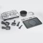 Fondue/Raclette Kombinerad 8pannor 2in1 RG 2347